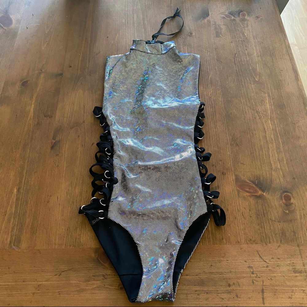 Little Black Diamond Espionage Bodysuit